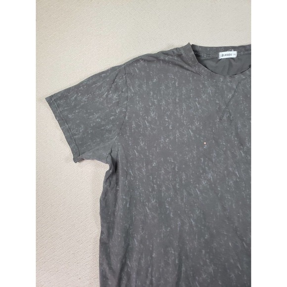 Kliegou Shirt Mens XXL Black Crew Neck Short Sleeve Pullover Tee Regular Fit - Picture 2 of 9